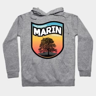 Marin County California Sunset Hoodie